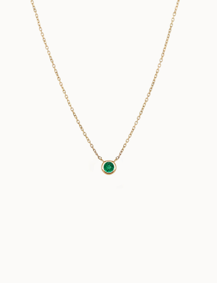 Fine-Birthstone-Bezel-Necklace-Yellow-Gold-MARLII-LAB