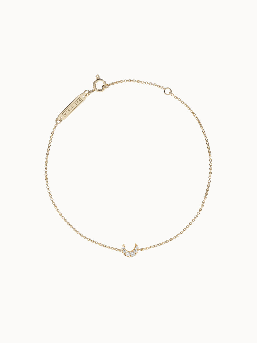 Diamond-Crescent-Bracelet-Yellow-Gold-MARLII-LAB