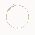 Cross-Diamond-Bracelet-Yellow-Gold-MARLII-LAB