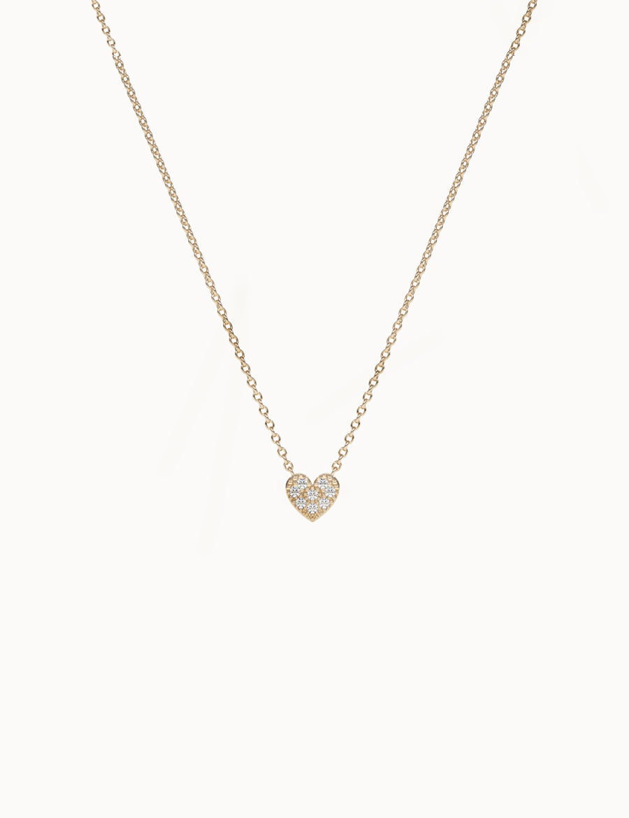 Pavé-Heart-Diamond-Necklace-Yellow-Gold-MARLII-LAB