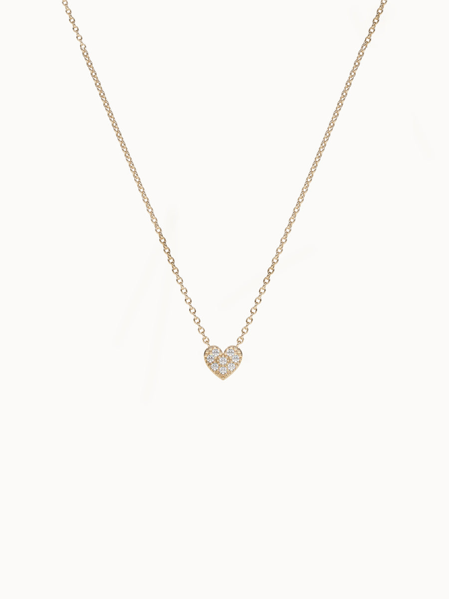 Pavé-Heart-Diamond-Necklace-Yellow-Gold-MARLII-LAB