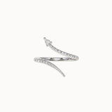 Pavé-Diamond-Snake-Ring-White-Gold-MARLII-LAB
