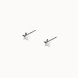 Solid-Gold-Star-Studs-White-Gold-MARLII-LAB