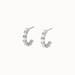 Emerald-Cut-Diamond-Hoops-White-Gold-MARLII-LAB