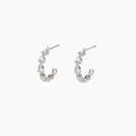 Pear-Cut-Diamond-Hoops-White-Gold-MARLII-LAB