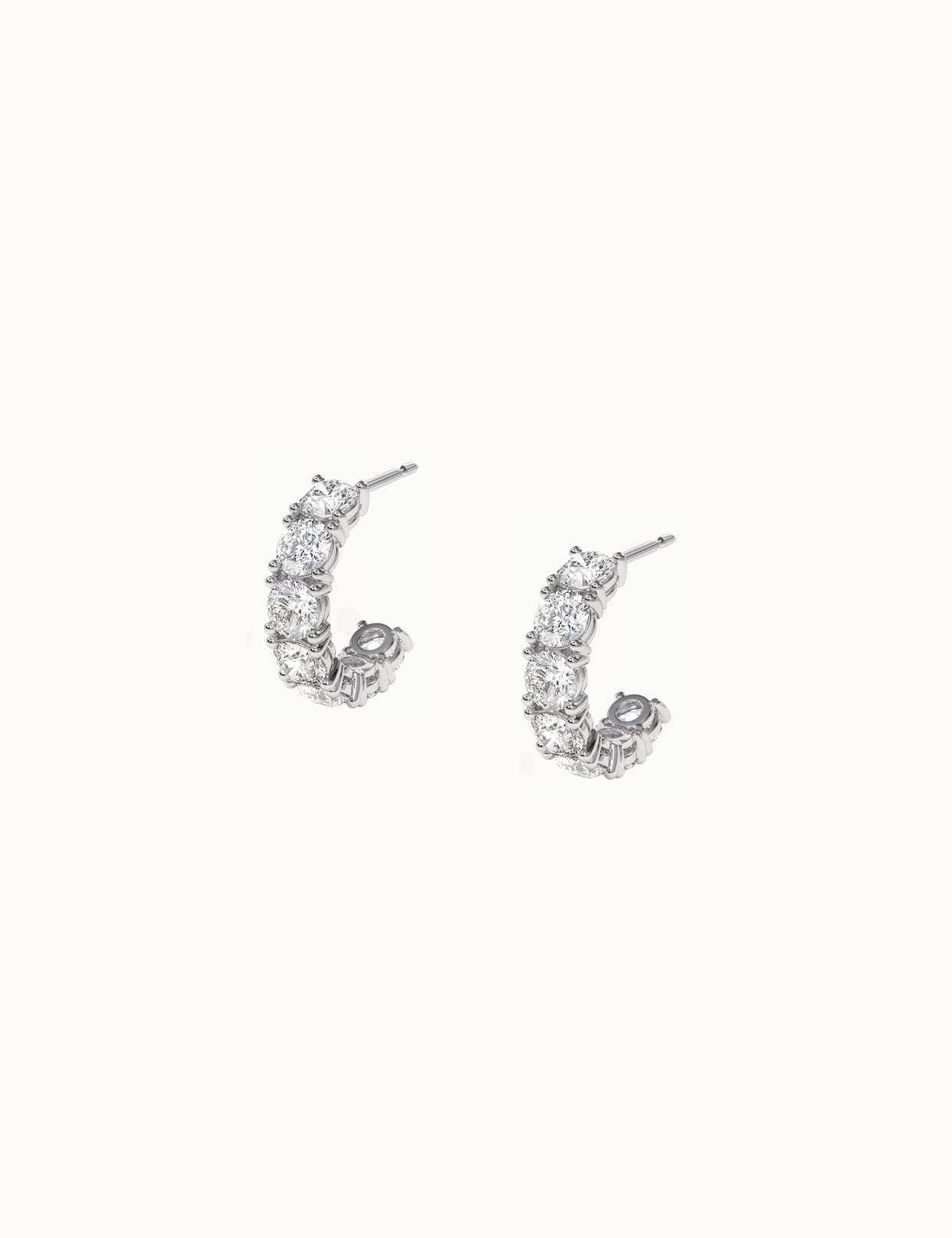 Round-Cut-Diamond-Hoops-White-Gold-MARLII-LAB