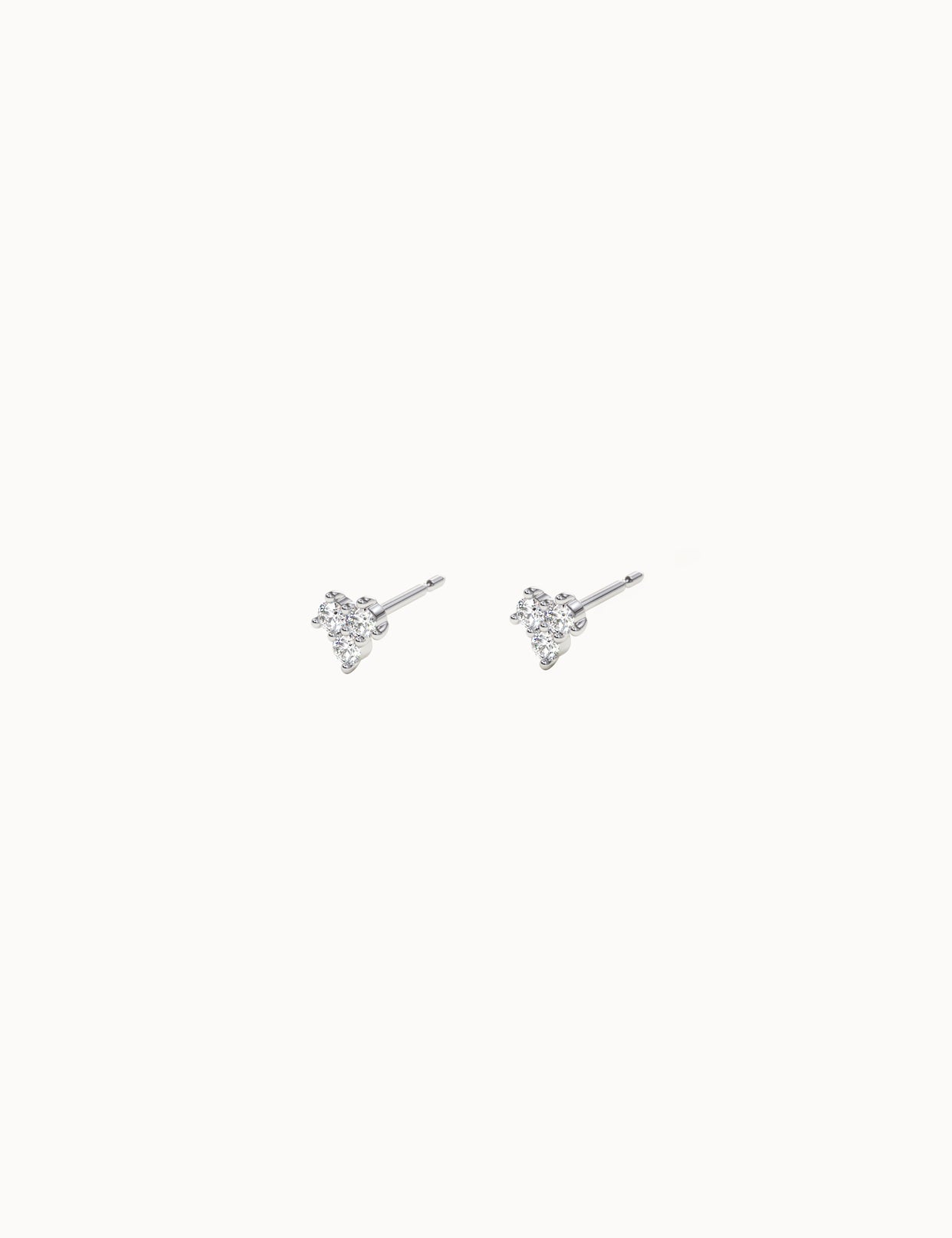 Diamond-Cluster-Studs-White-Gold-MARLII-LAB