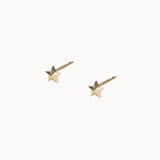Solid-Gold-Star-Studs-Yellow-Gold-MARLII-LAB