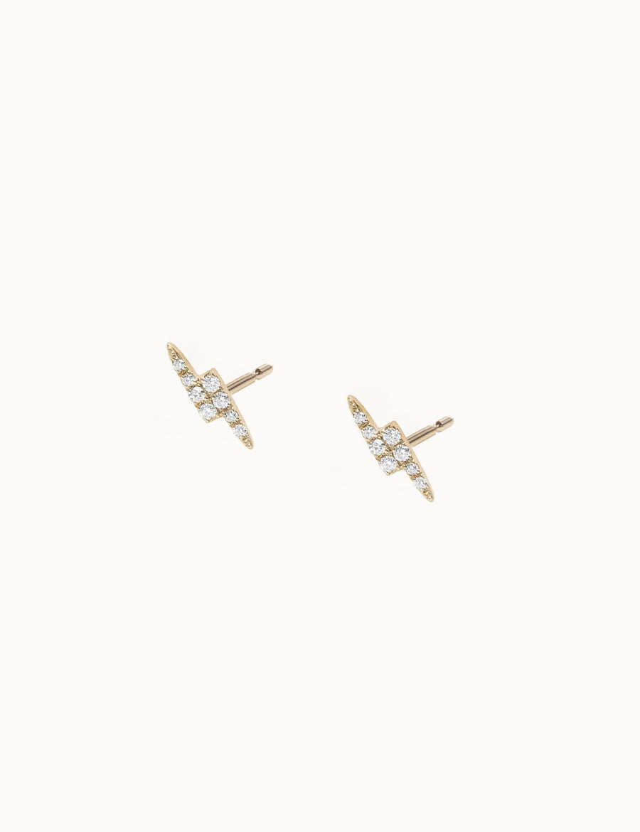 Striking-Pavé-Studs-Yellow-Gold-MARLII-LAB