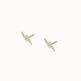 Striking-Pavé-Studs-Yellow-Gold-MARLII-LAB