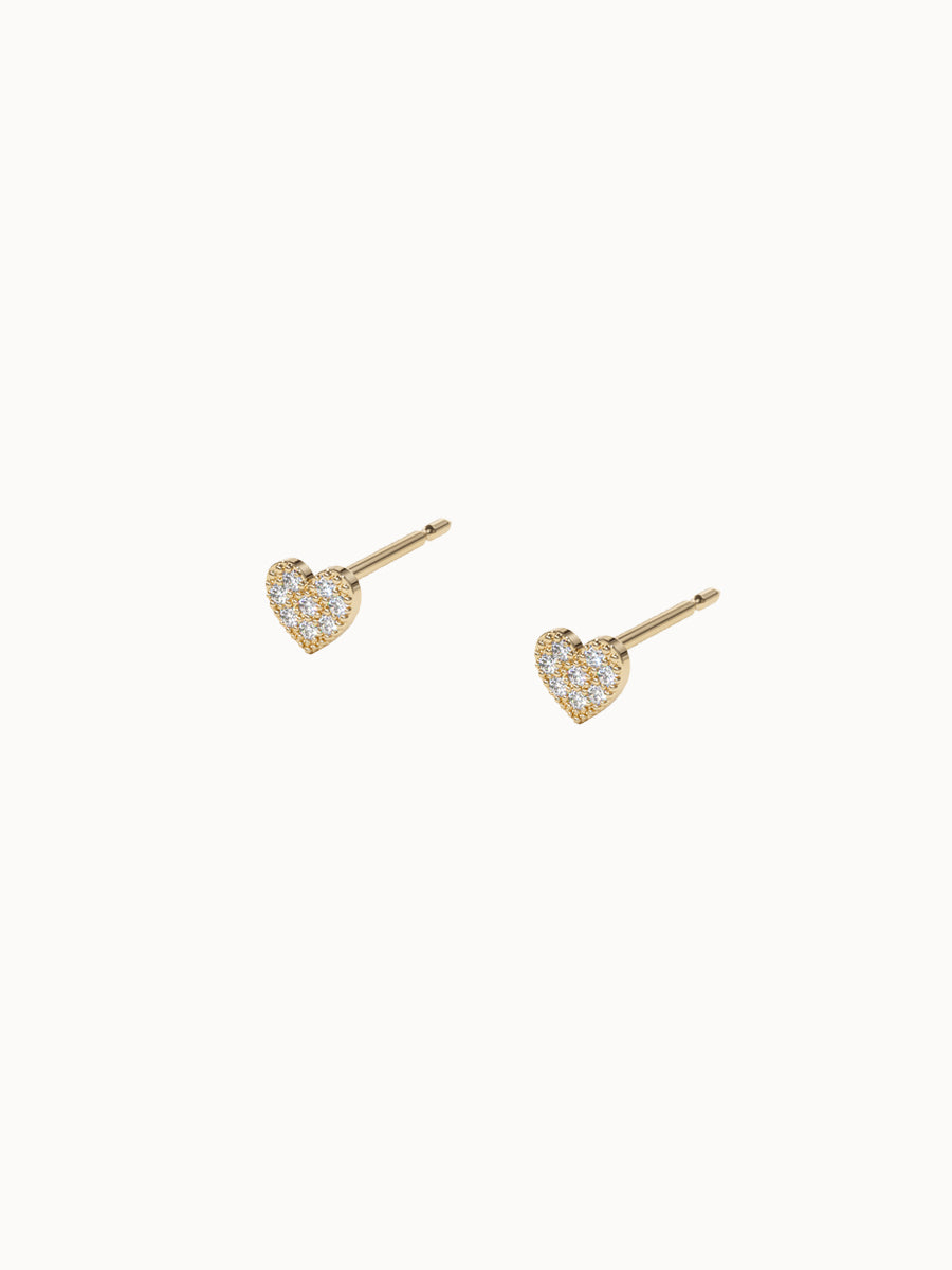 Heart-Pavé-Studs-Yellow-Gold-MARLII-LAB