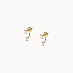 Emerald-Cut-Diamond-Ear-Jacket-Set-Yellow-Gold-MARLII-LAB