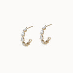 Pear-Cut-Diamond-Hoops-Yellow-Gold-MARLII-LAB