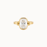 Old Mine Cushion in Rope Setting