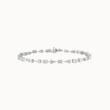 Fancy Diamond Tennis Bracelet