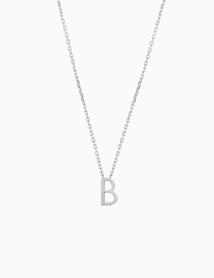 Fine-Gold-Letter-Necklace-White-Gold-MARLII-LAB