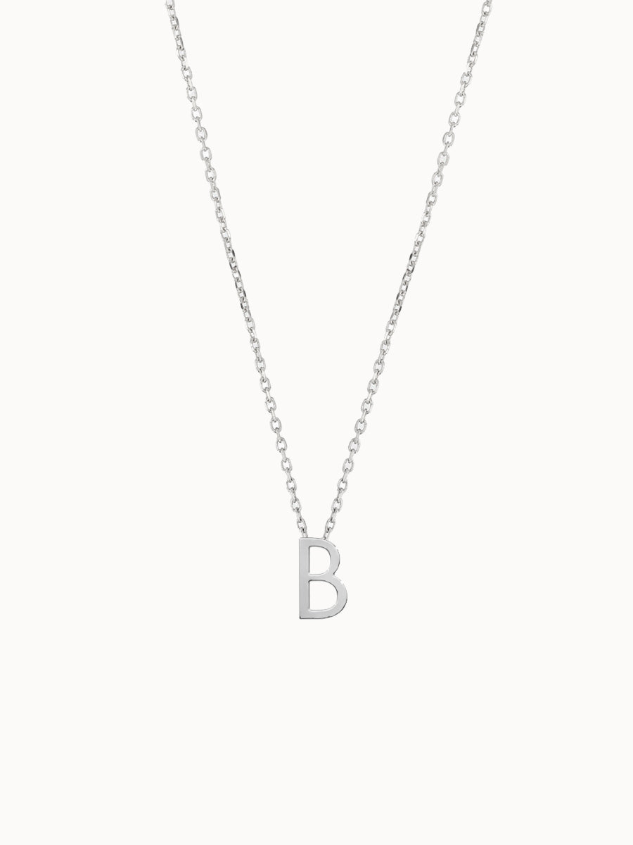 Fine-Gold-Letter-Necklace-White-Gold-MARLII-LAB