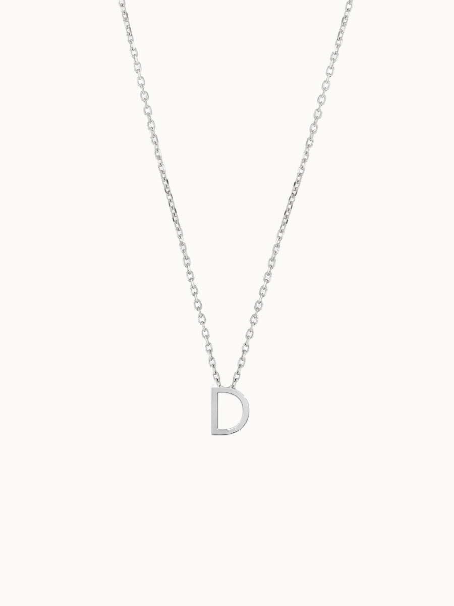 Fine-Gold-Letter-Necklace-White-Gold-MARLII-LAB