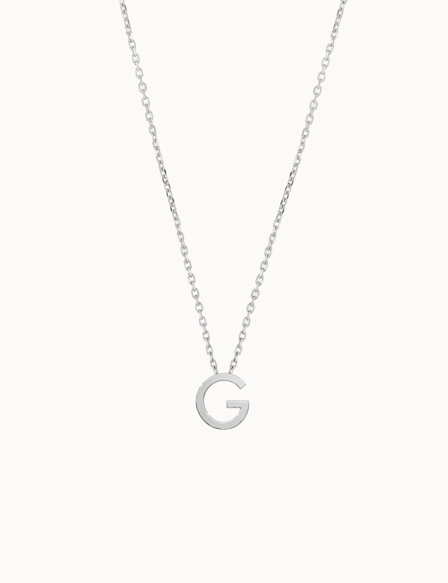 Fine-Gold-Letter-Necklace-White-Gold-MARLII-LAB