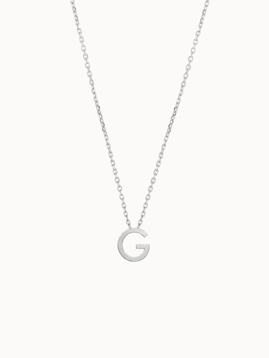 Fine-Gold-Letter-Necklace-White-Gold-MARLII-LAB