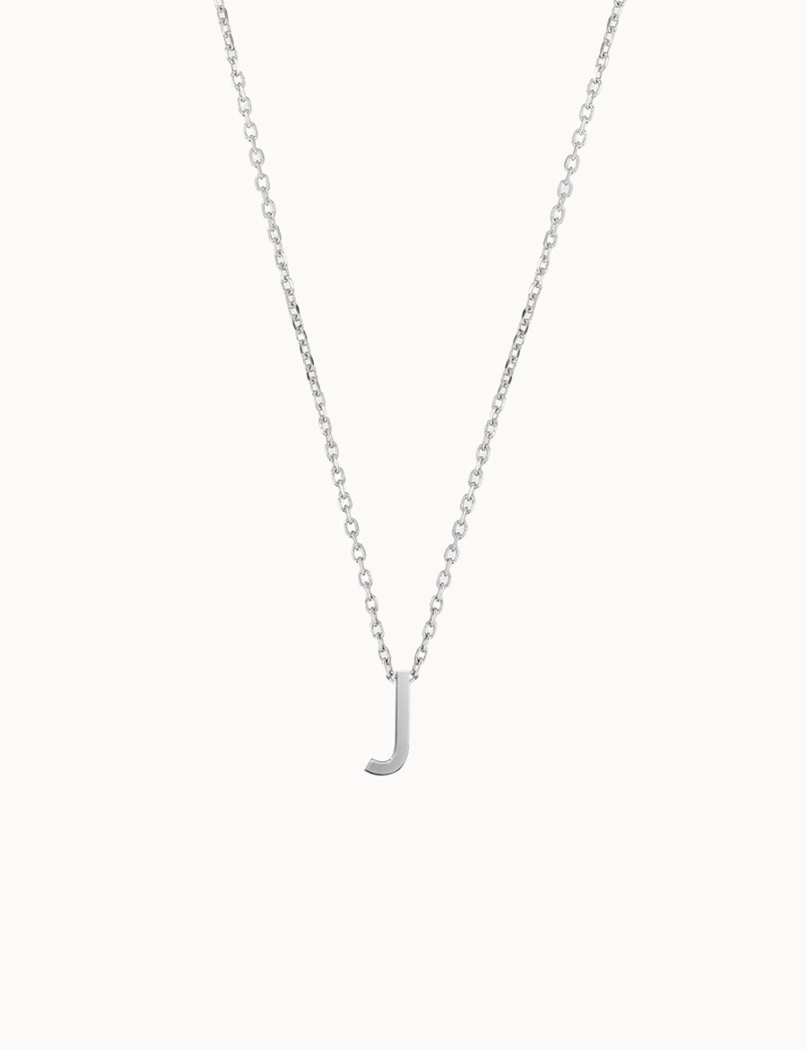 Fine-Gold-Letter-Necklace-White-Gold-MARLII-LAB
