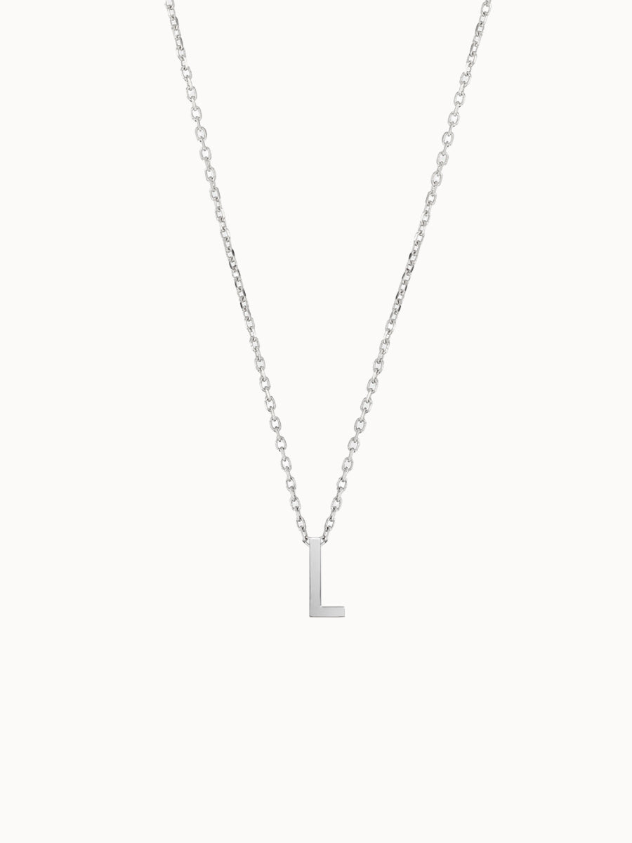 Fine-Gold-Letter-Necklace-White-Gold-MARLII-LAB