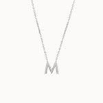 Fine-Gold-Letter-Necklace-White-Gold-MARLII-LAB