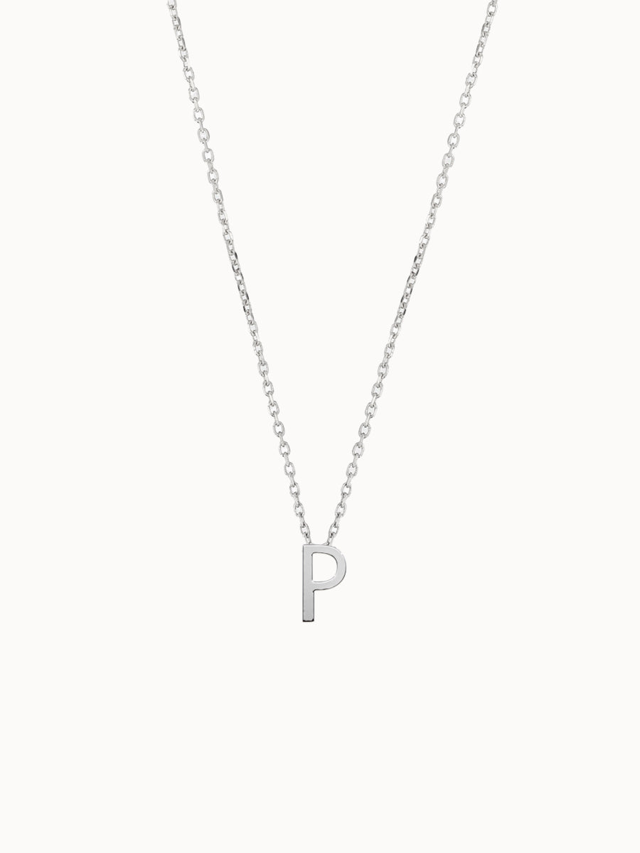 Fine-Gold-Letter-Necklace-White-Gold-MARLII-LAB
