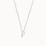 Fine-Gold-Letter-Necklace-White-Gold-MARLII-LAB