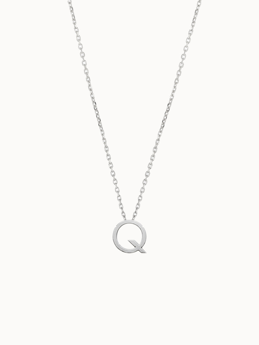 Fine-Gold-Letter-Necklace-White-Gold-MARLII-LAB