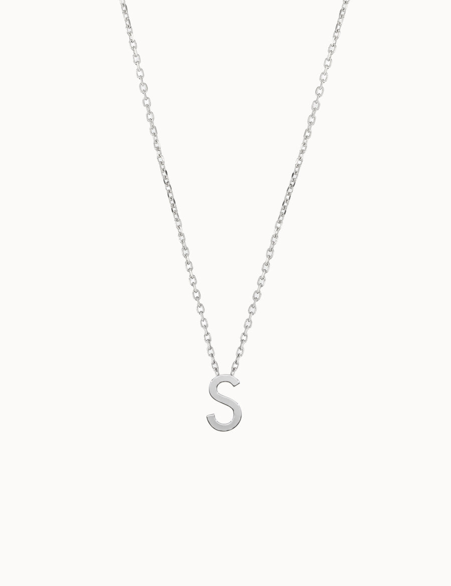 Fine-Gold-Letter-Necklace-White-Gold-MARLII-LAB