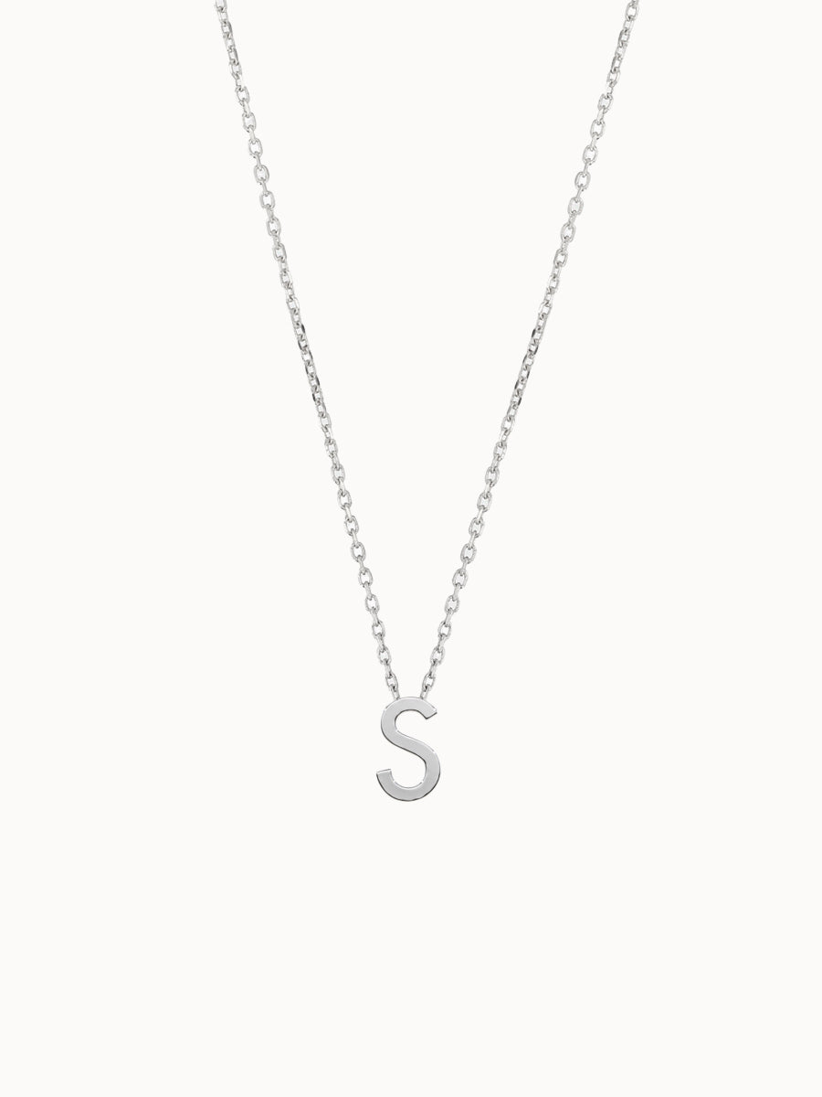 Fine-Gold-Letter-Necklace-White-Gold-MARLII-LAB