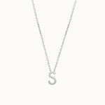 Fine-Gold-Letter-Necklace-White-Gold-MARLII-LAB
