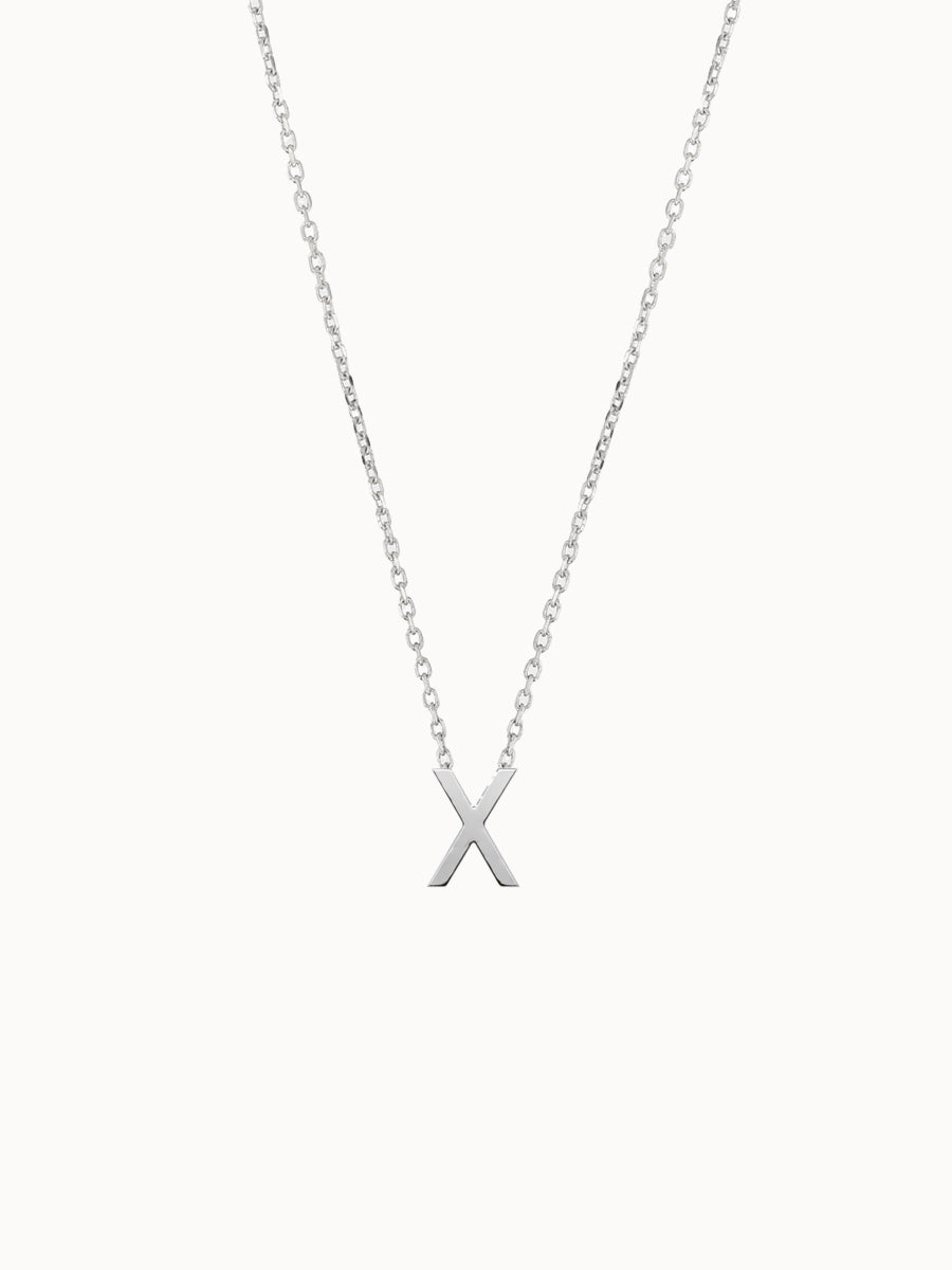 Fine-Gold-Letter-Necklace-White-Gold-MARLII-LAB