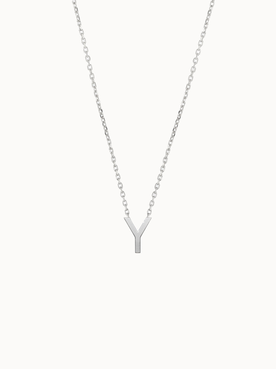 Fine-Gold-Letter-Necklace-White-Gold-MARLII-LAB