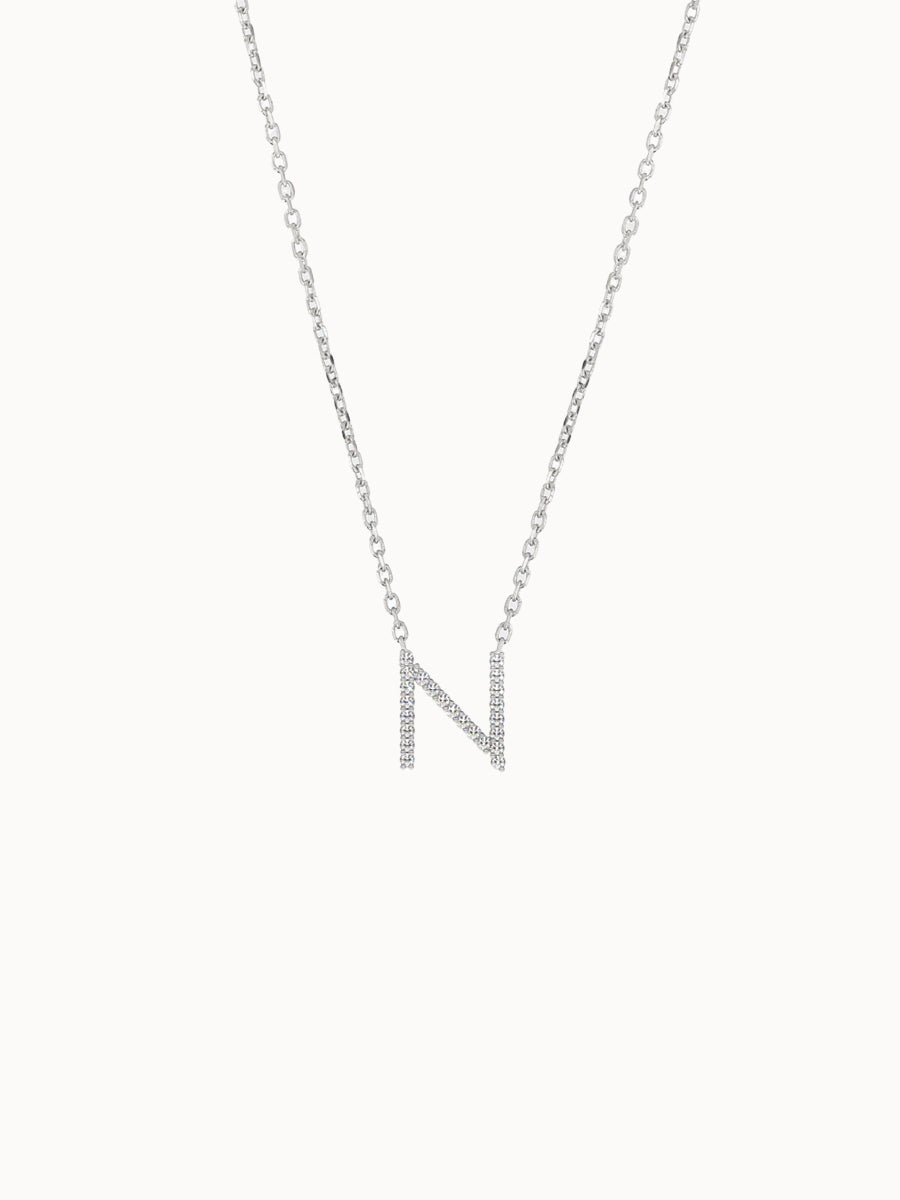 Fine-Diamond-Letter-Necklace-White-Gold-MARLII-LAB