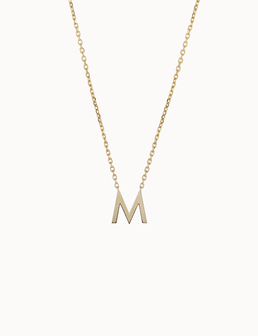 Fine-Gold-Letter-Necklace-Yellow-Gold-MARLII-LAB