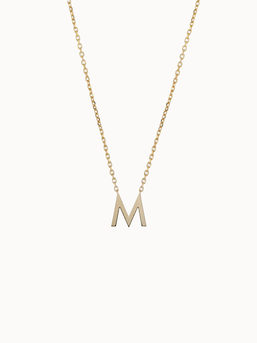 Fine-Gold-Letter-Necklace-Yellow-Gold-MARLII-LAB