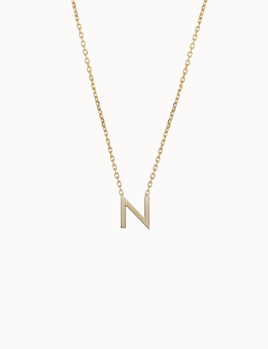 Fine-Gold-Letter-Necklace-Yellow-Gold-MARLII-LAB