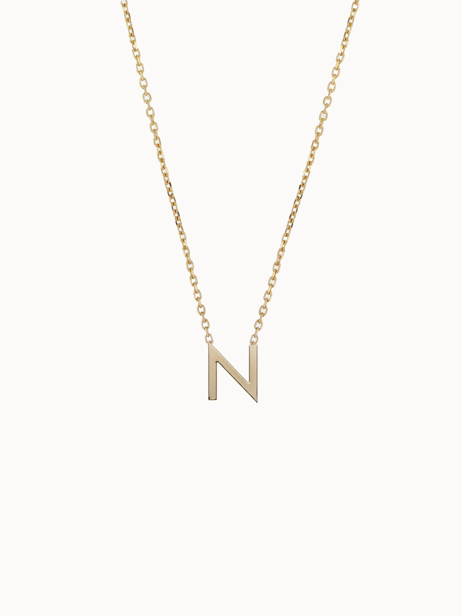 Fine-Gold-Letter-Necklace-Yellow-Gold-MARLII-LAB
