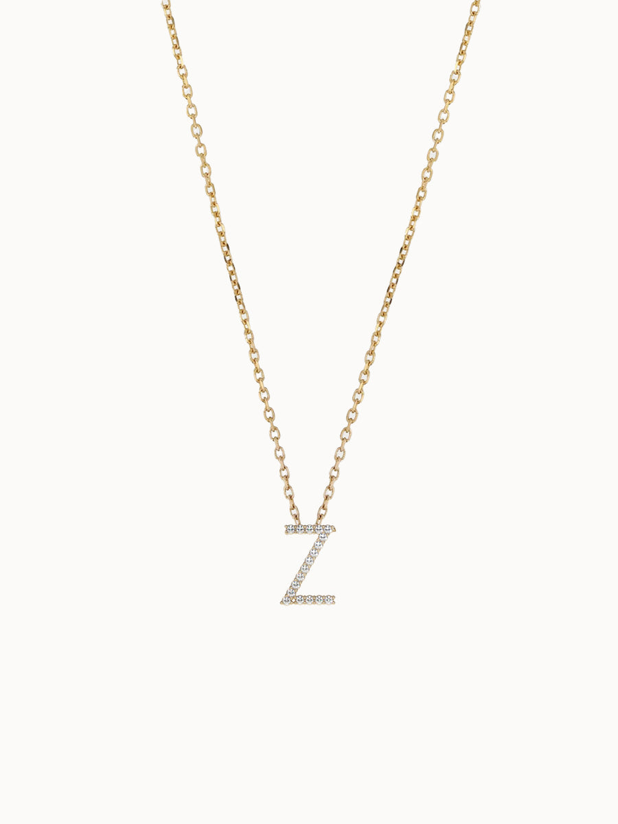 Fine-Diamond-Letter-Necklace-Yellow-Gold-MARLII-LAB