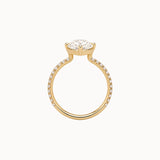 Marquise in Marlii Pavé Cutaway