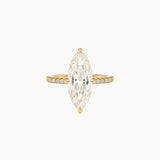 Marquise in Marlii Pavé Cutaway
