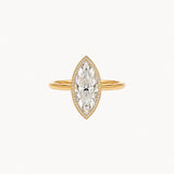 Marquise Diamond in Ultra-Fine Pavé Bezel