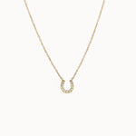 Horseshoe-Pave-Diamond-Necklace-Yellow-Gold-MARLII-LAB
