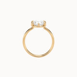 Oval Diamond in Georgian Setting