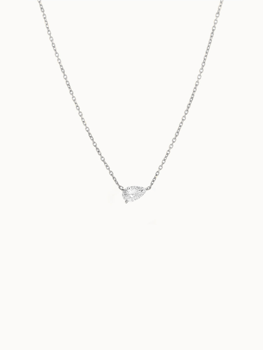 Pear-Cut-Diamond-Pendant-White-Gold-MARLII-LAB