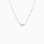 Pear-Cut-Diamond-Pendant-White-Gold-MARLII-LAB