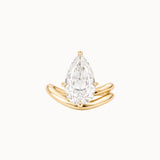 Pear Diamond Offset