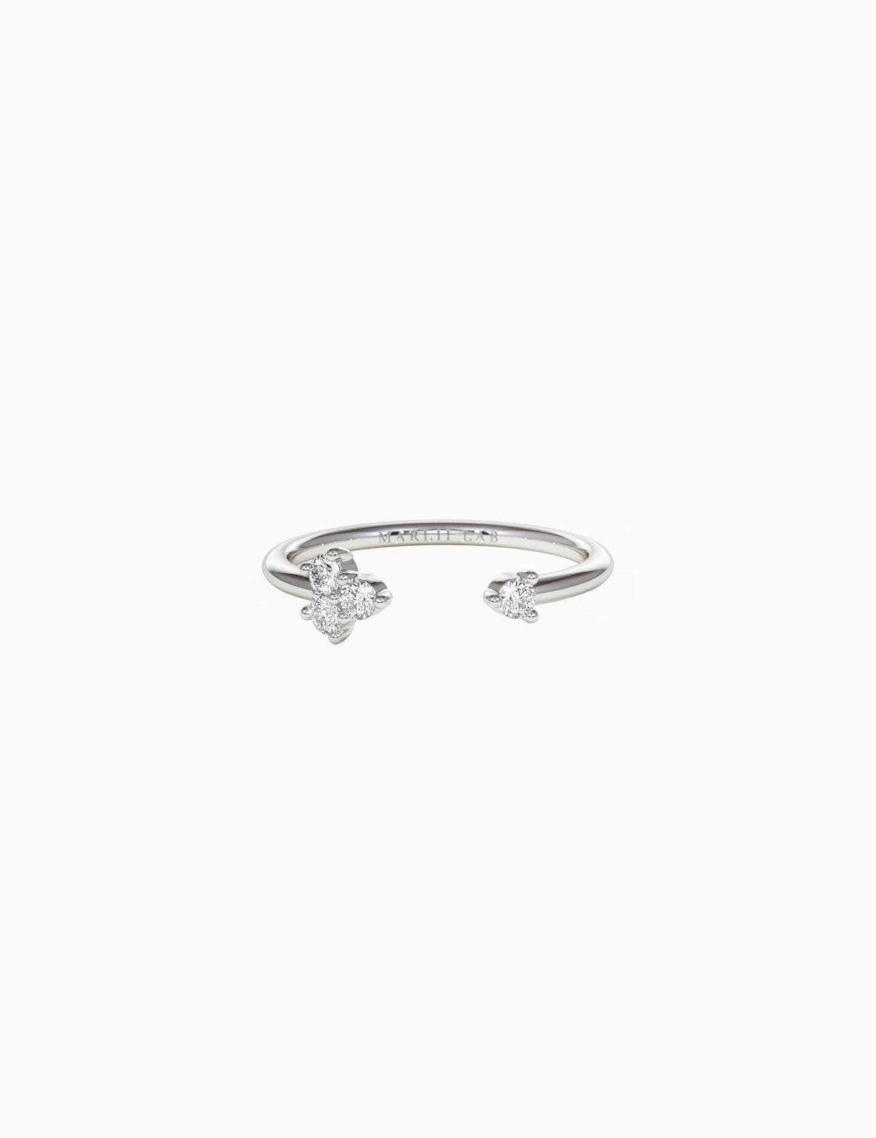 Diamond-Cluster-Open-Ring-White-Gold-MARLII-LAB